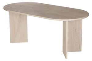 Masa SABLIN, travertin, PAL laminat, 180x90x75 cm