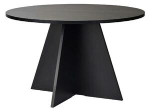 Masa VIRELLA, negru, PAL, 120x120x75 cm