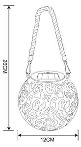 Globo 36744 - Lampă solară LED 0,06W 3,2V IP44