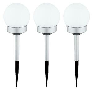 SET 3x corp de iluminat LED Globo 33770-3 SOLAR LED/0,06W/3V d. 10 cm IP44