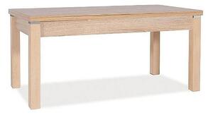 Masa Kleopatra, stejar sonoma, lemn, 124x64x56 cm