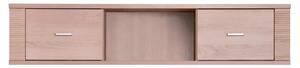 Dulap GRAND tip 15, stejar sonoma, PAL laminat, cu 2 usi, 140x30x25 cm