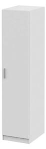 Dulap INVITA Tip 1, alb, DTD laminat, cu o usa, 46x60x200 cm
