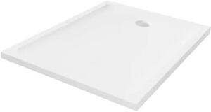 New Trendy Mild cădiță de duș dreptunghiulară 120x90 cm alb B-0640