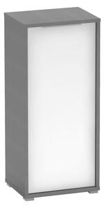 Dulap RIOMA NEW TYP 10, gri grafit/alb, DTD laminat, cu o usa, 50x38x1