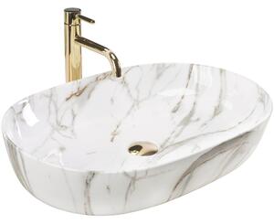 Rea Cleo lavoar 60.5x41 cm ovale de blat mat REA-U9656