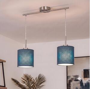 Brilagi - Lustru LED suspendat pe cablu NUBILA 2xE27/60W/230V bleumarin