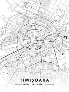 Hartă Timişoara · Street Map