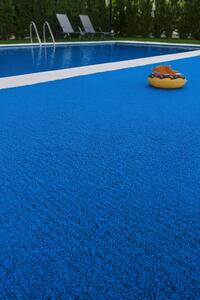 Gazon Mocheta Iarba Artificiala 7 mm, Piscina Curte, Diverse Latimi, Albastru 100 x 600