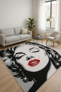 Covor Model Marlin Monroe 11608, Dreptunghiular, Gri 120x170