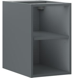 Mexen Box-A, dulap deschis cu raft 30 cm, grafit mat, 91AX2-0300-470-0-66