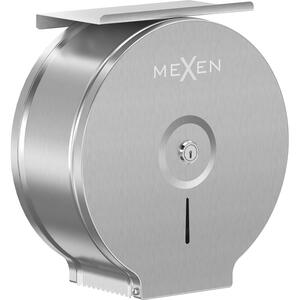 Mexen Spira-U+, suport hârtie igienică cu raft pentru telefon, oțel periat, 70K541-01