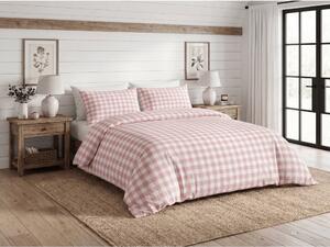 Lenjerie de pat din bumbac PINK CUBE roz, 100% bumbac Dimensiune lenjerie de pat: 70 x 90 cm | 140 x 200 cm