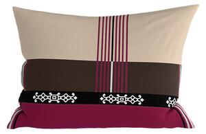 Fata de perna din policoton DANIELA POLY 50x70 cm, rosu vinat