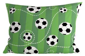 Fata de perna din policoton FOOTBALL TIME POLY 70x90 cm, verde