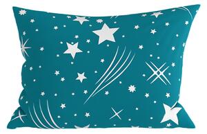 Fata de perna din policoton NIGHT SKY POLY 50x70 cm, turcoaz