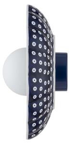 Argon 8933 - Aplică de perete BOLL, 1xG9/6W/230V, albastru