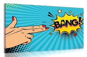 Tablou cu motiv pop art - BANG!