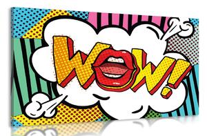 Tablou în stil pop art - WOW!