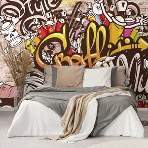 Tapet perete graffiti vesel