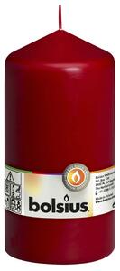 Bolsius Lumânări bloc, 8 buc., roșu vin, 150x78 mm 103616180144