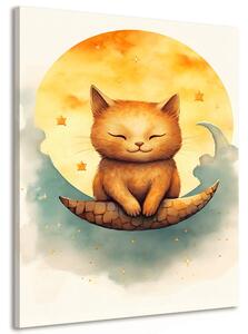 Tablou pisicuță visătoare
