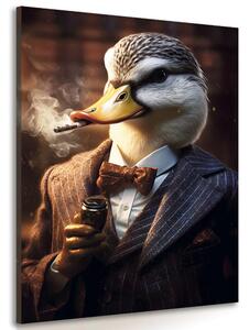 Tablou animal gangster rață