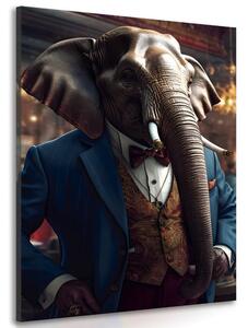 Tablou animal gangster elefant