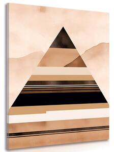 Tablou forme abstracte de piramidă