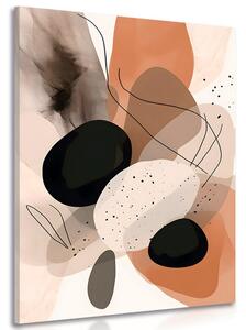 Tablou forme abstracte de rocă