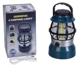 Lampa camping C-8118-COB 200 lumeni solara