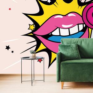 Tapet acadea dulce pop art