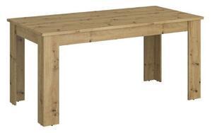Masa extensibila AYSON, stejar artizanal maro, 160/210x80x75.1 cm