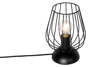 Lampă de masă modernă neagră - Palica