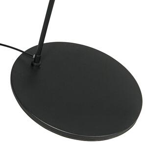 Lampă inteligentă cu arc modern, negru, inclusiv A60 Wifi - Vinossa