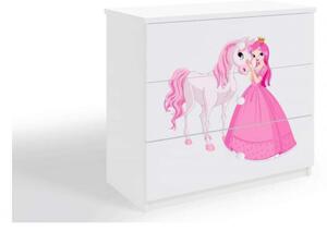 Kocot Kids Babydreams Dresser cu 3 sertare - Culori și modele multiple