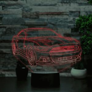 Lampă 3D - Ford Mustang