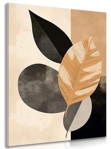 Tablou frunze abstracte No1