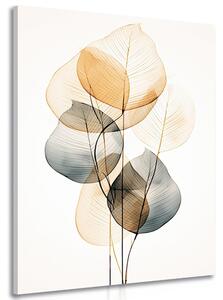 Tablou frunze abstracte No2