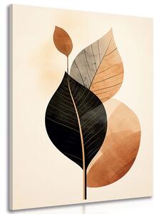 Tablou frunze abstracte No4