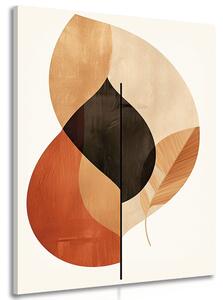 Tablou frunze abstracte No3