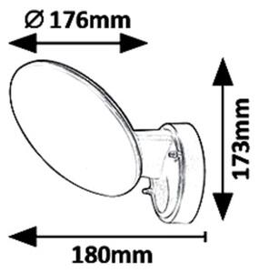 Rabalux 8134 - Aplică perete exterior LED VARNA LED/12W/230V IP54