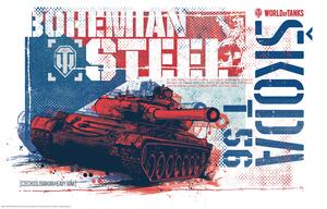 Poster World of Tanks - Bohemian Steel