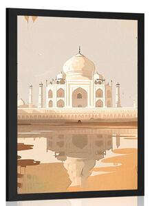 Poster Taj Mahal indian