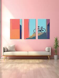Tablou Canvas personalizat color, 3 piese