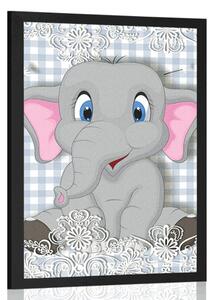Poster micul elefant