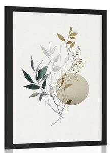 Poster plante în stil boho