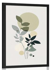 Poster plante în design boho