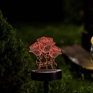 Lampa 3D de Gradina - Buchet