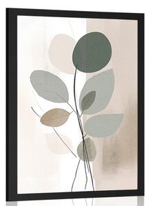 Poster forme botanice abstracte No1